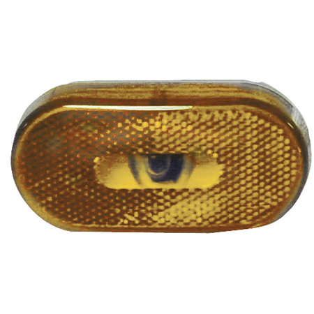 FASTENERS UNLIMITED Fasteners Unlimited 89-121A Command Electronics Classic Clearance Light - Amber Replacement Lens 89-121A